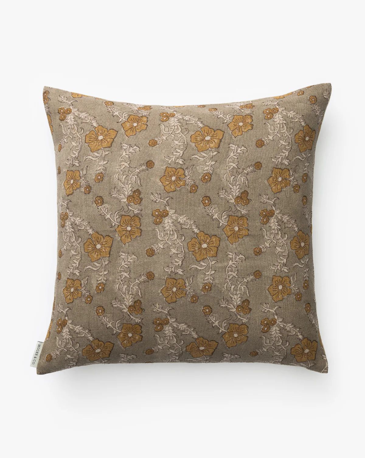 Orchid Floral Pillow Cover | McGee & Co. (US)