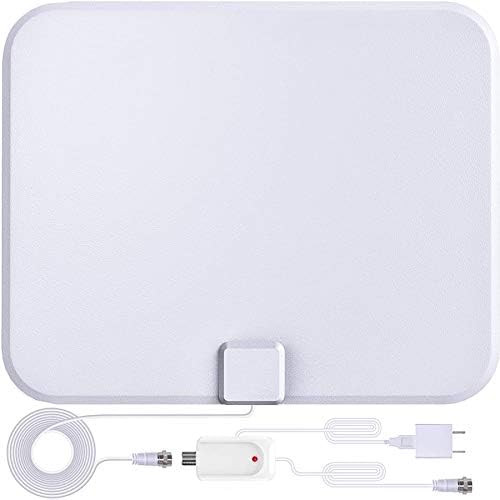 Indoor TV Antenna-Indoor Digital TV Antenna with Amplifier-180 Miles Range Reception Supports 4K ... | Amazon (US)