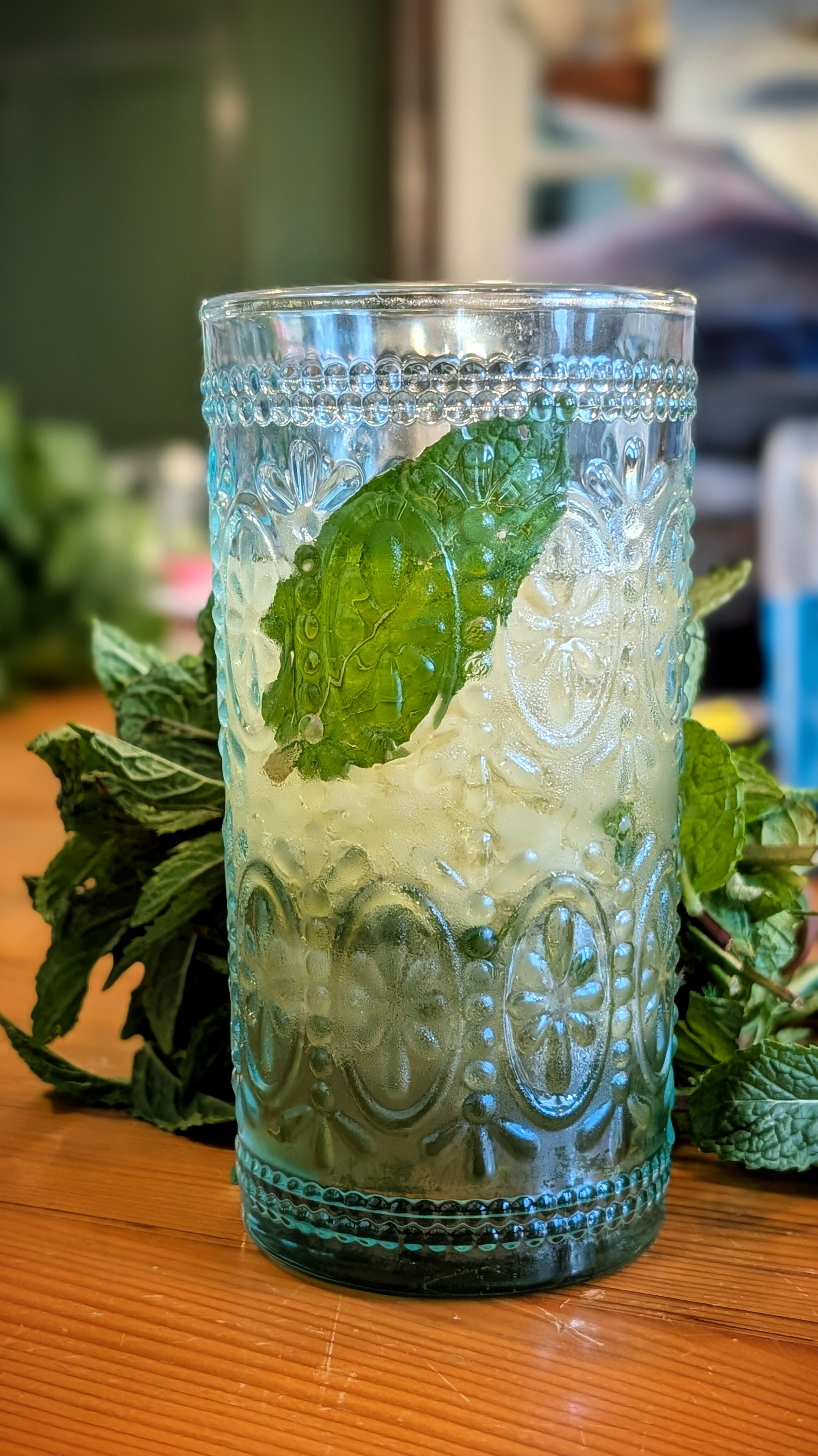 Turns out I don't love mint juleps, but I DO love this pretty highball glass Made from recycled glass, it's weighty and sturdy, and comes in 3 colors & 2 sizes

#LTKHome #LTKfoodie