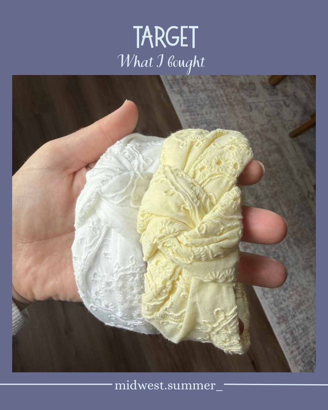 What I bought! I’m loving headbands right now!

#LTKootd #LTKdayinmylife #LTKmomlife