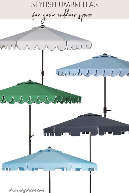 It’s @Wayfair’s BIG Outdoor Sale with up to 50% off and fast shipping, making it the perfect time to get everything you need to update your outdoor living space! These darling scalloped umbrellas are one of my favorite buys (I’ve also linked a highly rated pergola that’s a great buy too)! #wayfair #wayfairpartner

#LTKSeasonal #LTKsalealert #LTKhome