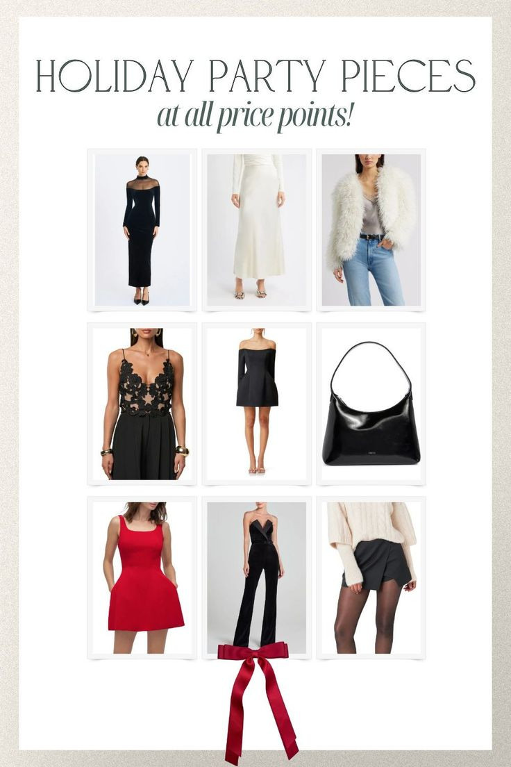 Holiday Party Pieces at all price points 

 #LTKGiftGuide #LTKHoliday #LTKootd