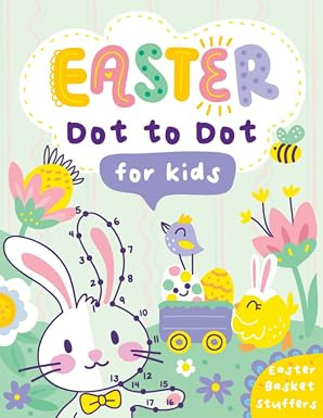 Easter Basket Stuffers: Easter Dot to Dot Activity Book for Kids Ages 4-8: Connect the Dots&Color... | Amazon (US)
