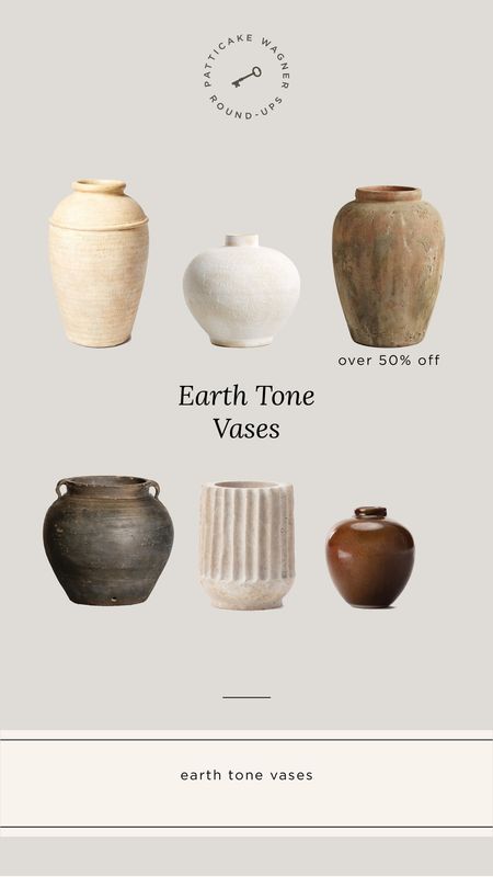 my picks for other beautiful earth tone vases #competition 

#LTKhome #LTKFind