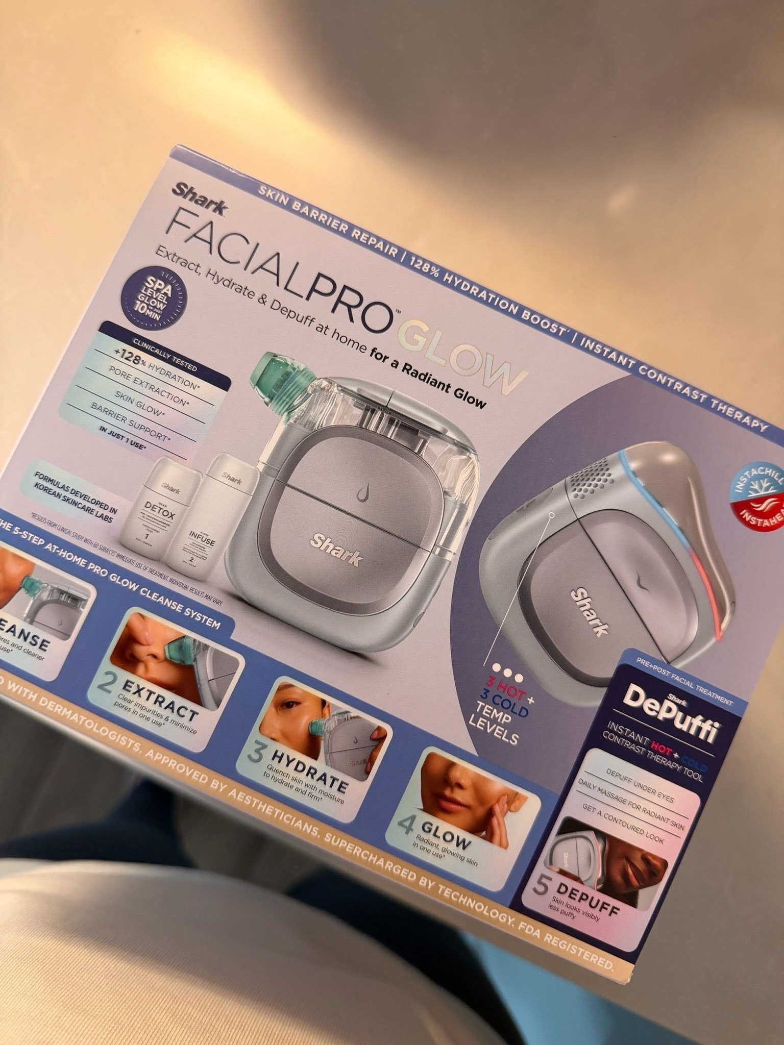 Love this 5 step at home pro glow cleanse system from shark!🫧

Linking refills from Sephora below! 



Skincare routine, shark beauty, facial pro glow, at home spa, Morgan Hancock, wholesomelymorgan 

 #LTKselfcare #LTKBeauty