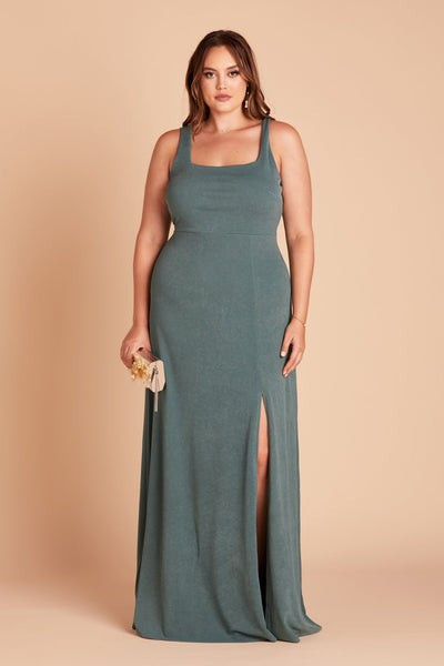 Alex Convertible Dress Curve - Sea Glass | Birdy Grey