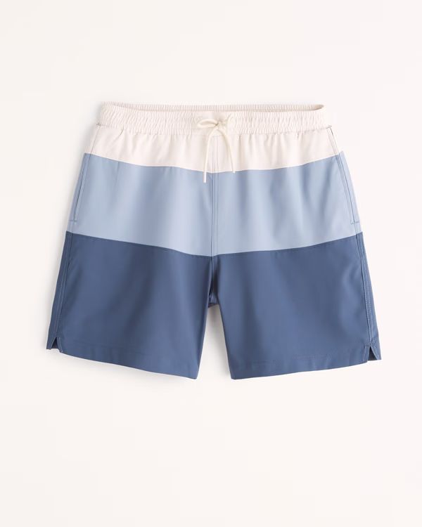 Relaxed Pull-On Swim Trunks | Abercrombie & Fitch (US)