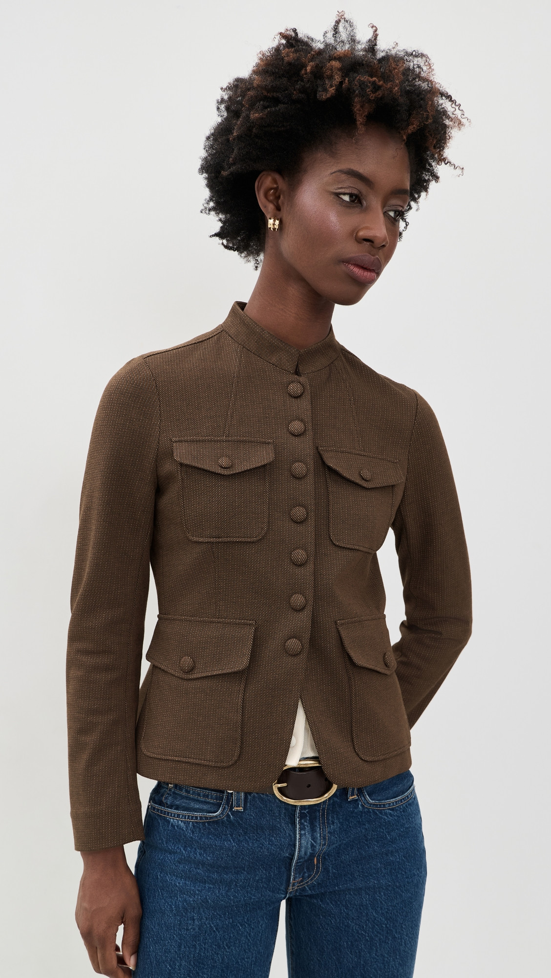 rag & bone Mercer Ponte Jacquard Blazer BRWMT 8 | Shopbop