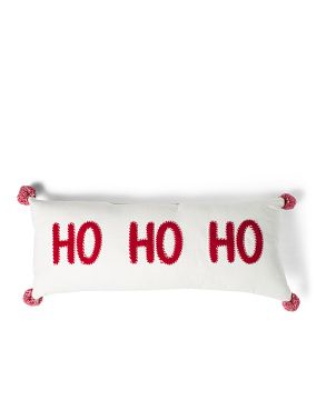 14x32 Ho Ho Ho Pillow | Throw Pillows | Marshalls | Marshalls