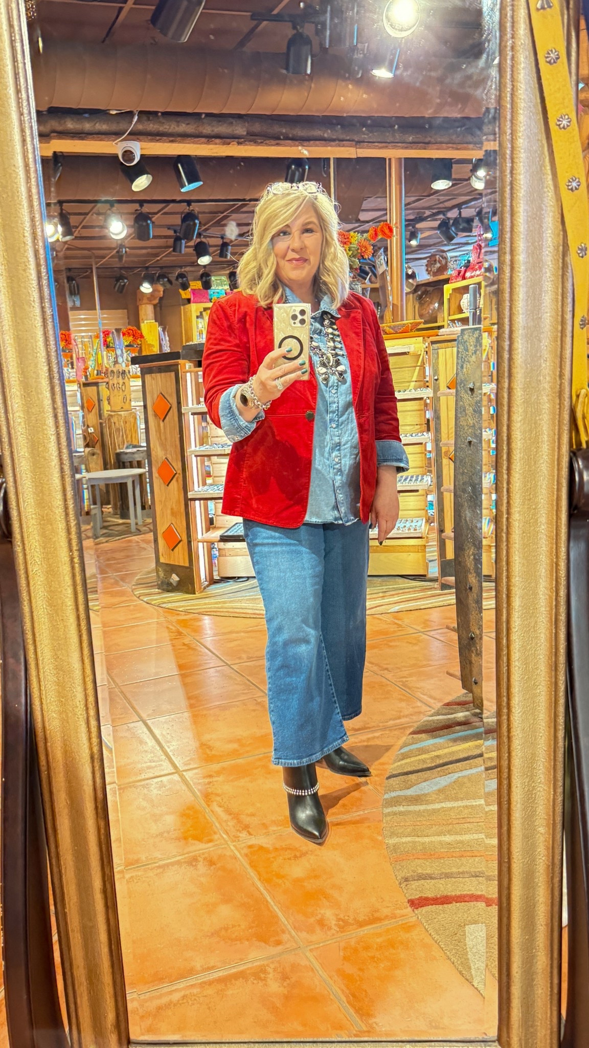 I shopped till I dropped in this outfit. Boots were very comfy!!!

#LTKSaleAlert #LTKMidsize #LTKootd