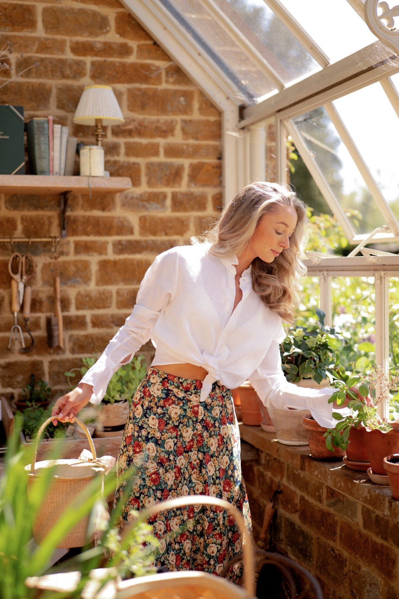The perfect spring time outfit for a day in the English countryside. Floral skirt, spring fashion from the high street.

#LTKdresses #LTKuk #LTKspring