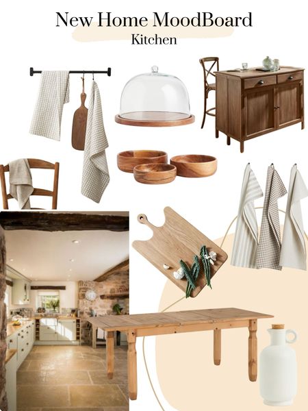 Kitchen mood board for the new house 