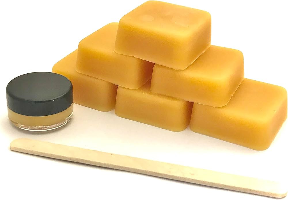 Made in USA DIY Pre Mixed Beeswax Wrap KIT- Made with Pine Resin, Beeswax & Jojoba Oil - Beeswax ... | Amazon (US)