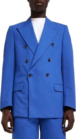 River Island Double Breasted Suit Jacket | Nordstrom | Nordstrom