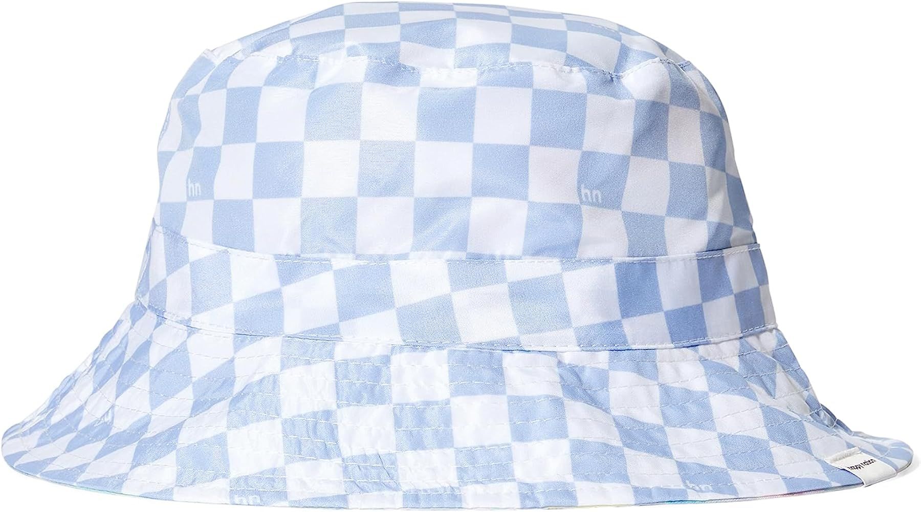 Happy Nation Girls Reversible Bucket Hat, Optic White Check, Small/Medium | Amazon (US)