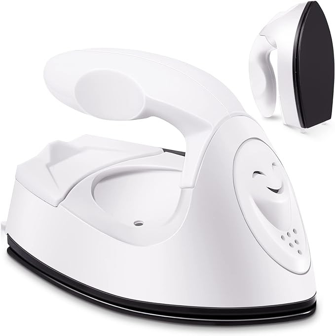 Mini Craft Iron Mini Heat Press Mini Iron Portable Handy Heat Press Small Iron with Charging Base... | Amazon (US)