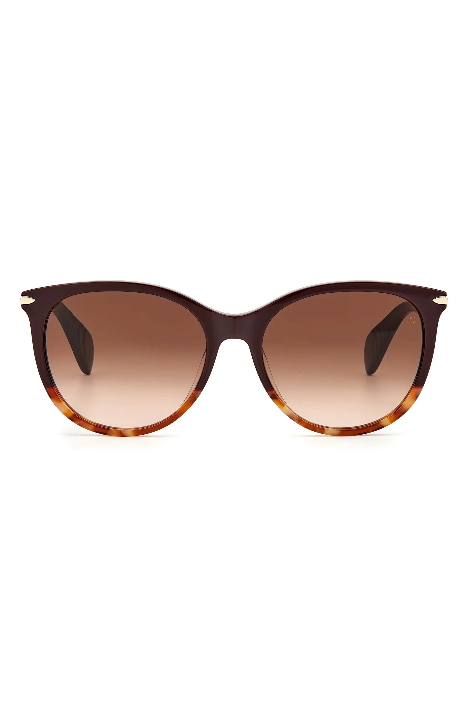 rag & bone 54mm Round Cat Eye Sunglasses | Nordstromrack | Nordstrom Rack