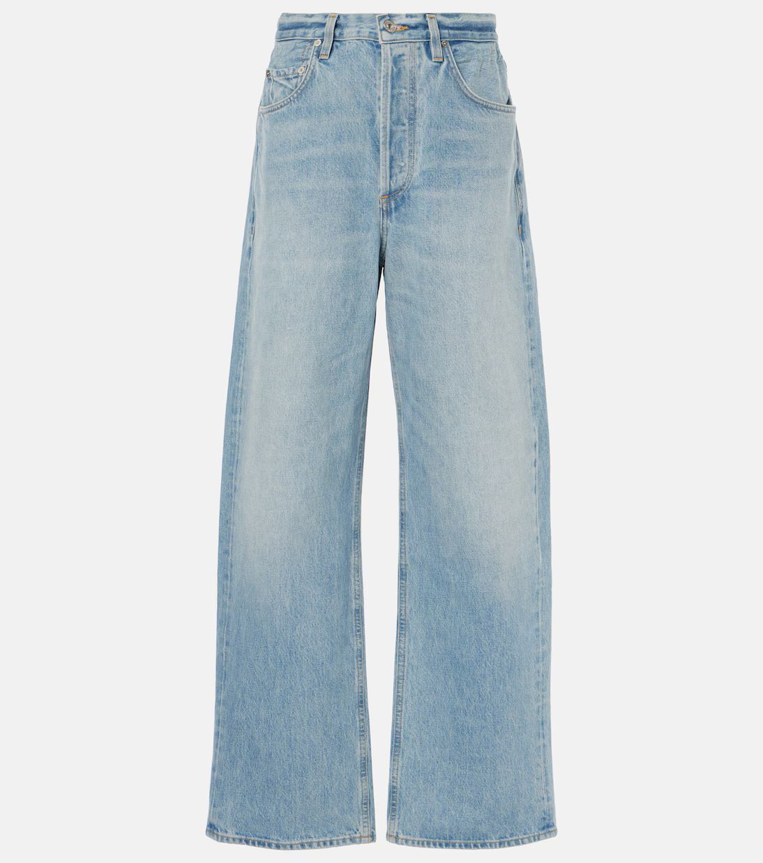 Gwendoline Scrunch high-rise wide-leg jeans | Mytheresa (US/CA)