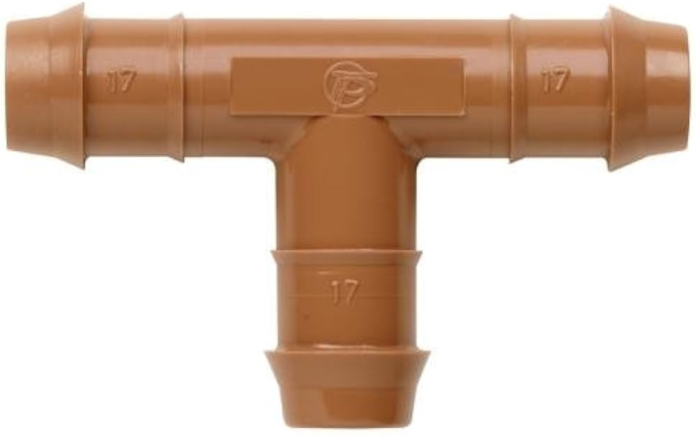 Netafim Hydro Flow 17 mm Insert Tee (25/Bag) | Amazon (US)