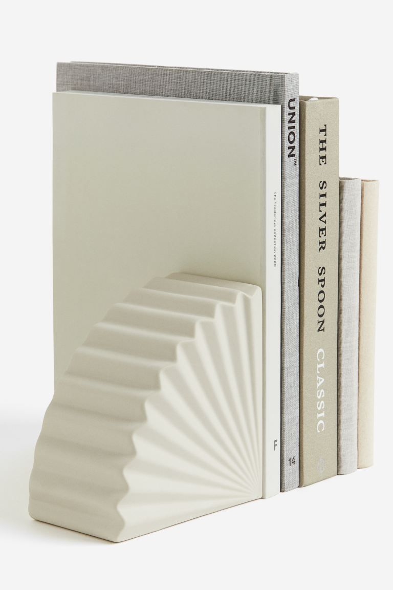 Stoneware Bookend - White - Home All | H&M US | H&M (US + CA)