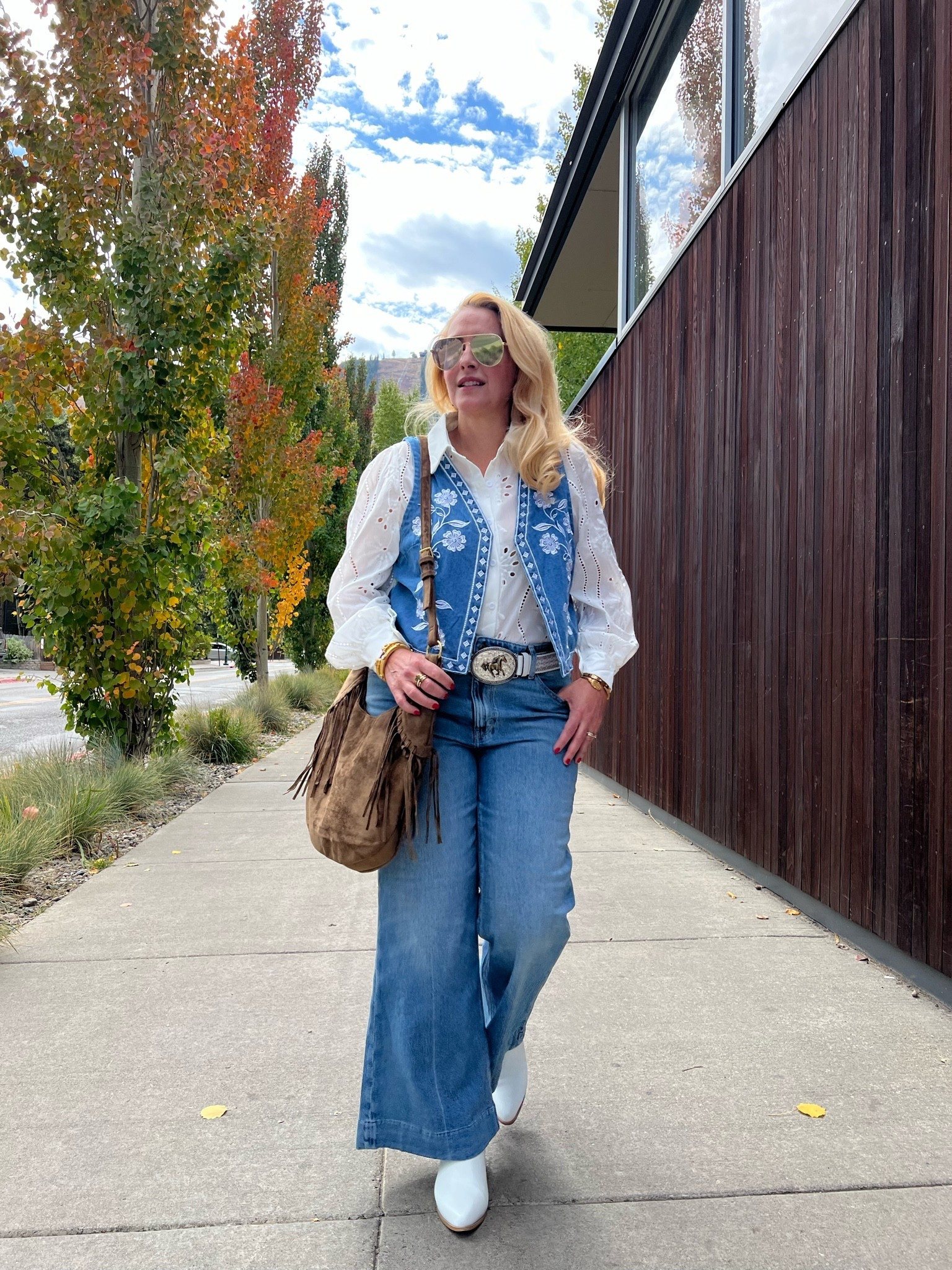 Western Outfits Women I Jackson Hole Outfits for Women I Country Concert Outfit

Taylor swift concert outfit ideas I Wyoming rodeo outfit | rave outfits festivals | rodeo outfits for women | Jackson Hole rodeo outfits for women | rodeo outfit | Jackson Hole outfits spring | Wyoming rodeo outfits | all denim outfit | denim on denim outfit | denim on denim | country concert outfit | country concert outfit ideas | country concert outfits | country concert outfit ideas winter | rodeo outfit | rodeo outfit ideas | western glam outfit | rodeo outfits for women | rodeo outfits winter | cowgirl outfit | rodeo outfits | western outfits | western outfits women | country glam outfit | Jackson Hole outfit | Jackson Hole outfits | rodeo outfits for women | Jackson Hole outfits for women | country concert outfit | country concert outfits

Wearing a large vest and blouse. Wearing a size 12 jeans.

#LTKSeasonal #LTKOver40 #LTKSaleAlert #LTKTravel #LTKgrwm #LTKootd #LTKMidsize #LTKU #LTKWorkwear