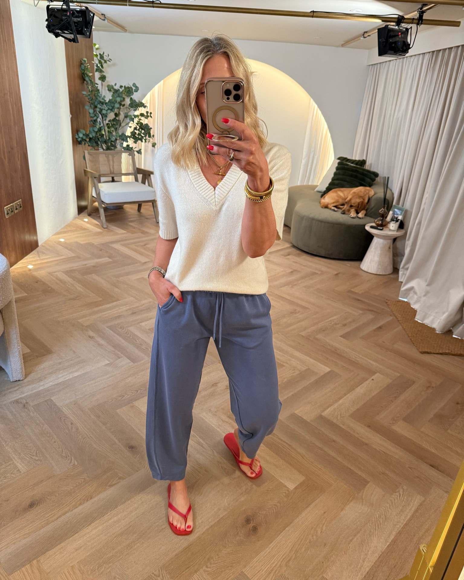 Same jumper, 3 colour ways, 3 pairs of comfy trousers.

#LTKuk #LTKsummer #LTKstyletip