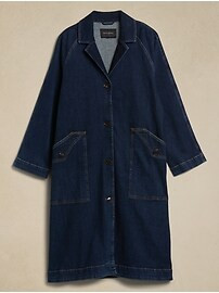Denim Duster Coat | Banana Republic Factory