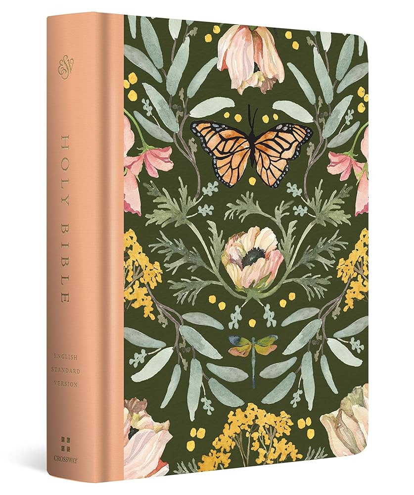 ESV Single Column Journaling Bible, Artist Series (Hardcover, Ruth Chou Simons, Be Transformed) | Amazon (US)