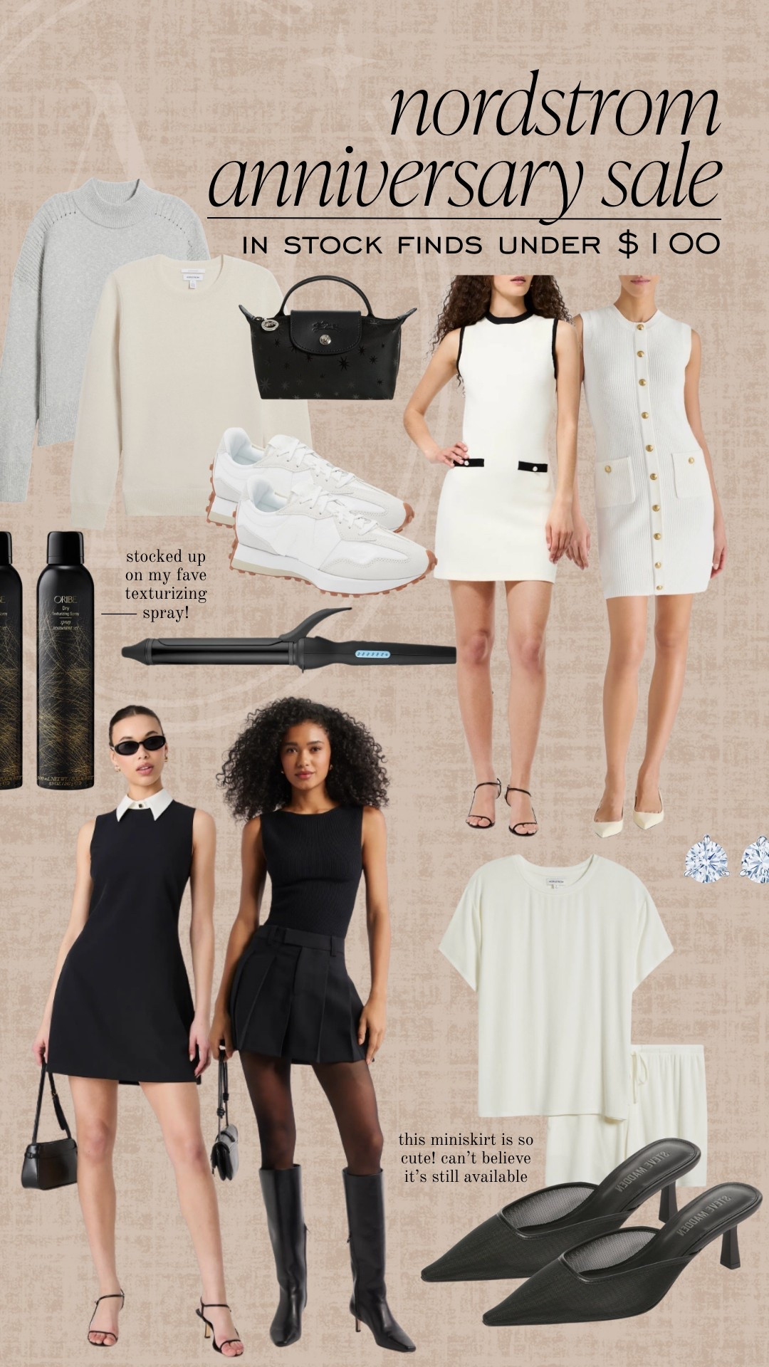 In stock NSALE items under $100, classic style, curling iron, cashmere 

#LTKFindsUnder100 #LTKSaleAlert