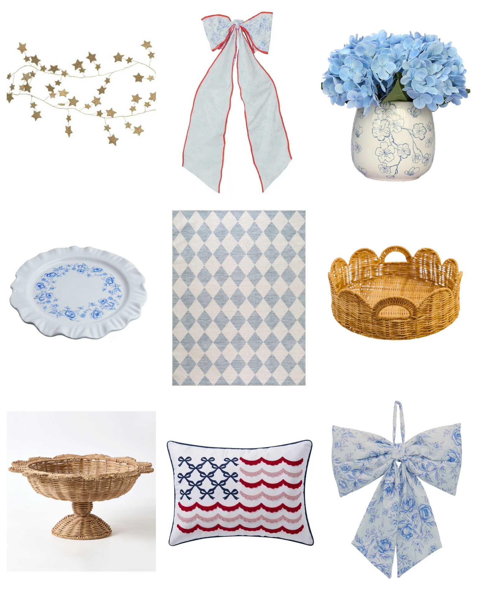 Americana home decor from Walmart 

#LTKHome