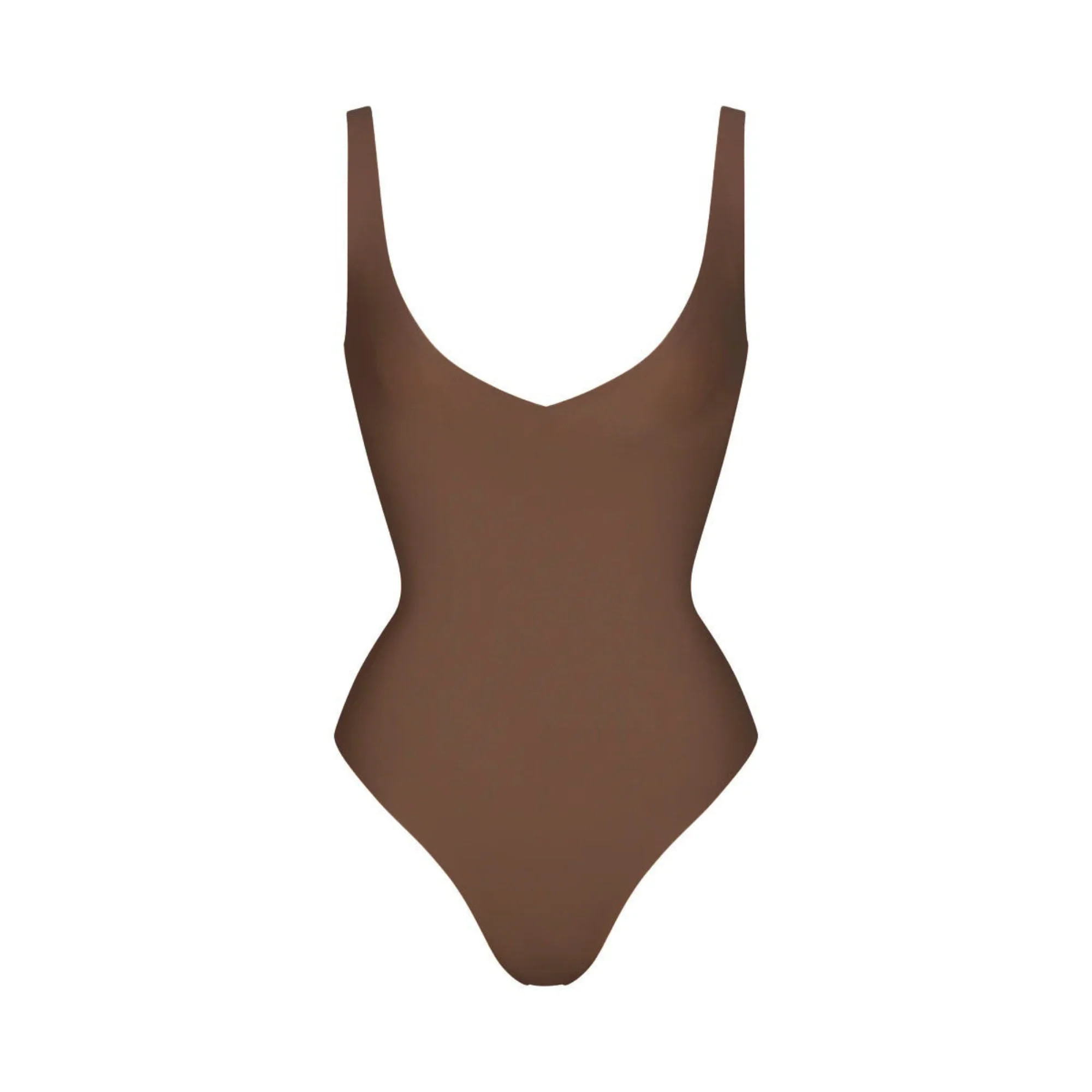 UNLINED PLUNGE THONG BODYSUIT | SKIMS (US)