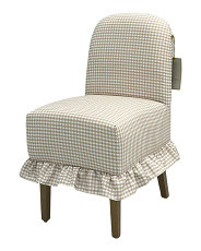 18.5x 33.75 Long Ruffle Skirt Dining Chair | Kitchen & Dining Room | Marshalls | Marshalls