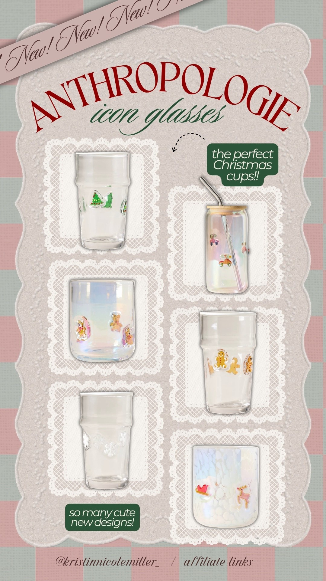 The cutest icon glasses from Anthropologie!! I’m obsessed with the new styles and sizes they have🤩 🎄 

Seasonal holidays Christmas cups icon glasses glass original new just dropped

#LTKHome #LTKSeasonal #LTKdayinmylife