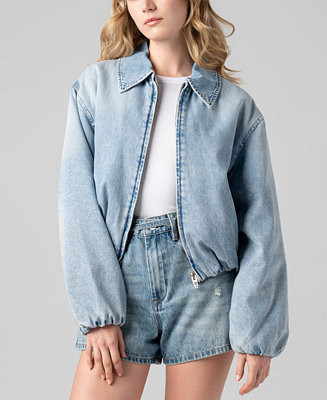 Women's Bottomless Brunch Zip Front Jacket | Macy's