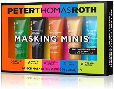 Peter Thomas Roth Masking Minis 5-Piece Mask Kit, Facial Masks Skincare Set, Travel-Size Skincare... | Amazon (US)