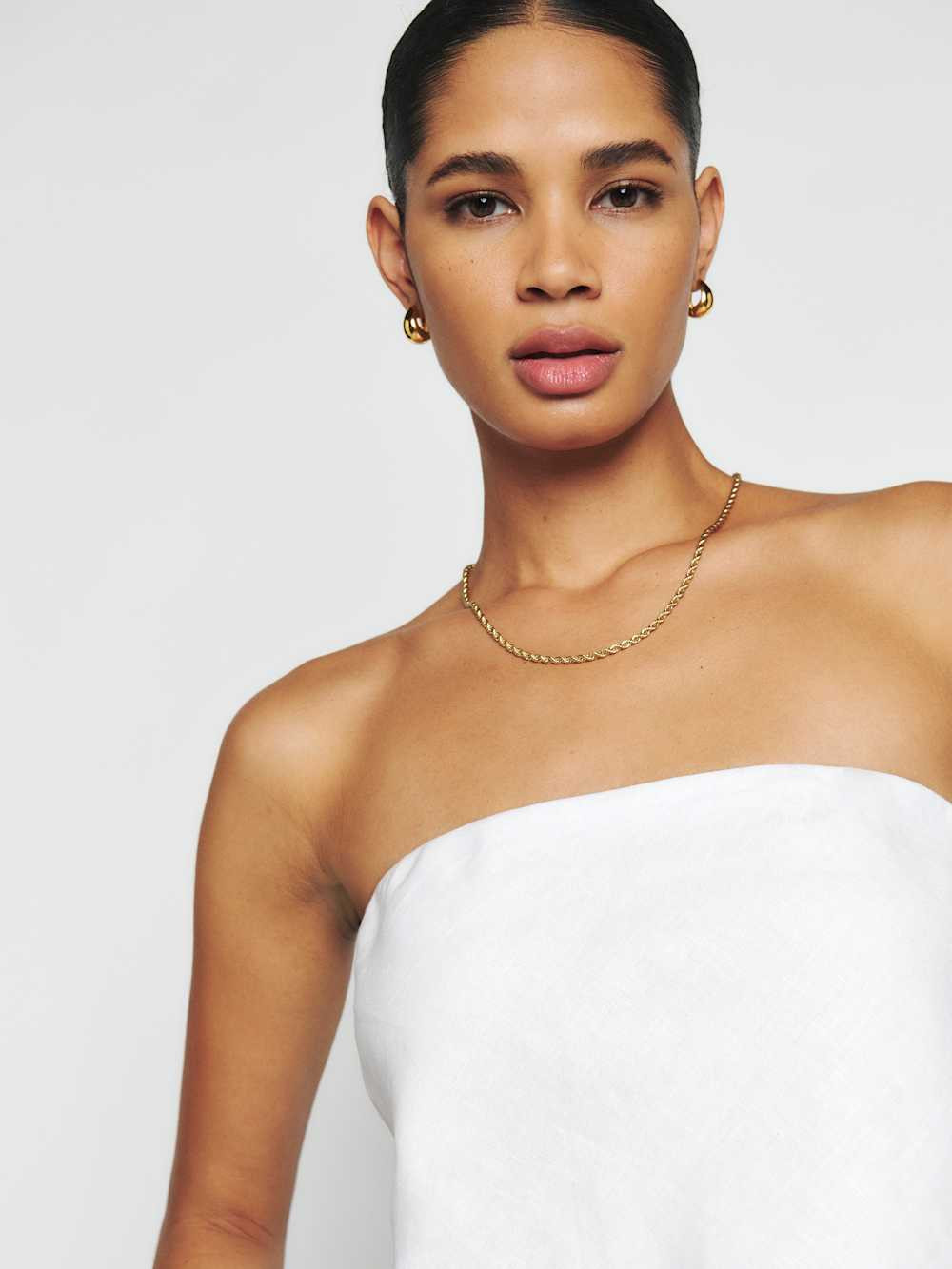 Spritz Linen Top | Reformation (Global)