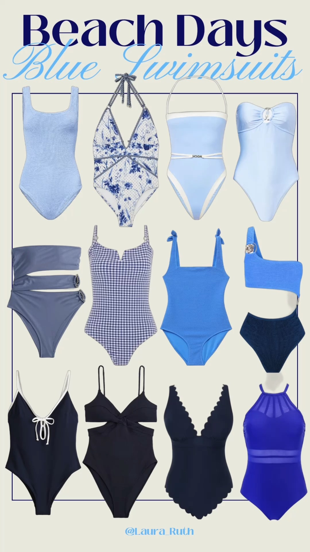 BLUE SWIMSUIT ROUNDUP 💙🌊Dreaming of your next beach getaway? From powder blue and nautical navy to bold cobalt styles, I've rounded up my favourite blue swimsuits for every summer holiday. Think flattering fits, timeless designs and chic swimwear you'll reach for year after year. summer outfits, travel outfits

#LTKuk #LTKsummer #LTKtravel