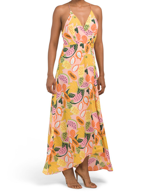 Watermelon Hi-lo Maxi Dress | TJ Maxx