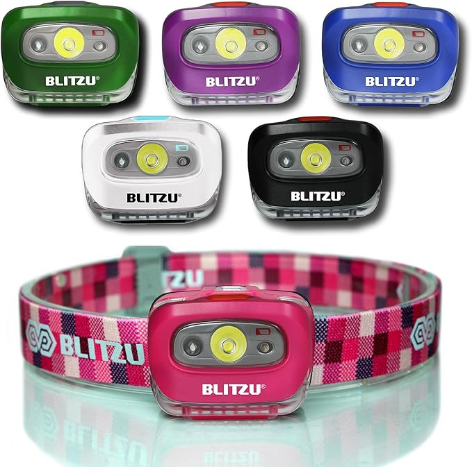 Blitzu Head Lamp to Wear, Camping Accessories Clearance, Head Light, Head Flashlight, Camping Ess... | Amazon (US)
