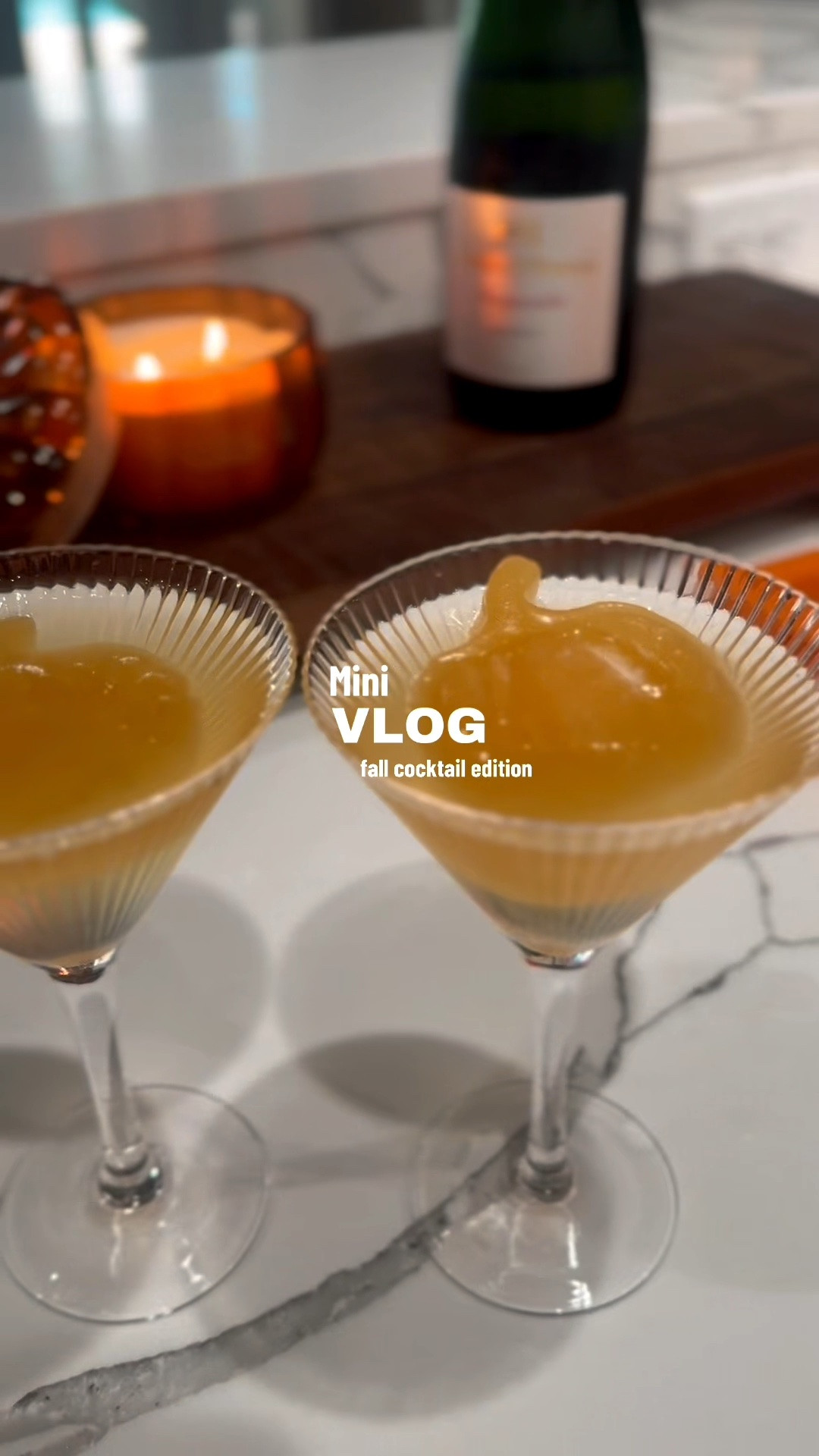 A little fall cocktail moment 🎃🍂 These pumpkin ice molds make every drink feel extra festive! 🤎#FallCocktail #AmazonFinds #FallDrinks #Amazon #FallHosting