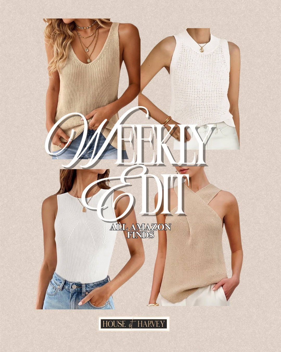 WEEKLY EDIT-this week it's all about blending tailored pieces with relaxed styling. Lightweight blazers, fluid trousers, and soft knits that create shape without feeling heavy. Polished looks that still feel comfortable and wearable. I found some amazing pieces all from Amazon that are under $100 and embody this style vibe! These white picks are all so chic. Linked⬆️

#Itkcreator #Itkfinds #Itkwatchnow #amazon #amazonfinds #spring #springfashion #springoutfits

#LTKgrwm #LTKootd #LTKSeasonal