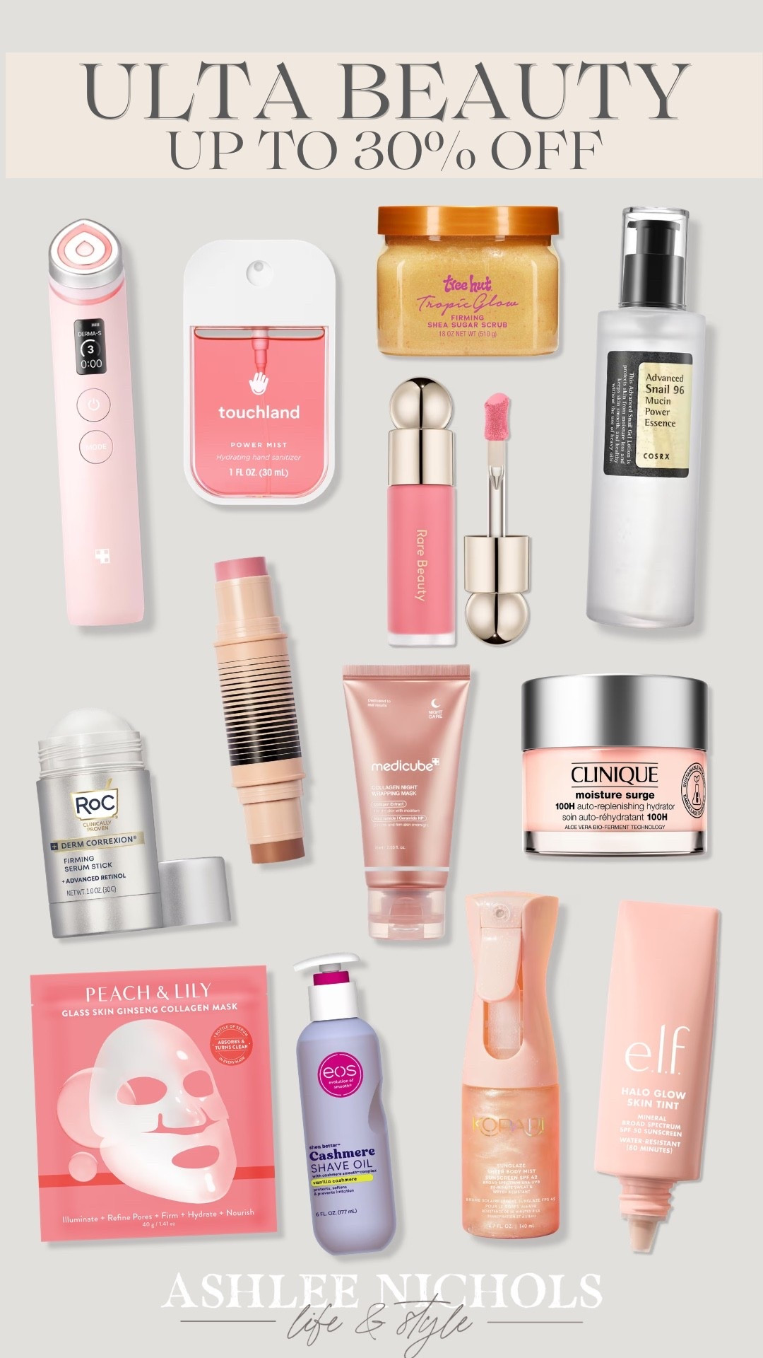 Up to 30% off select products at Ulta!

Skincare, beauty sale, Korean beauty

#LTKBeauty #LTKSaleAlert