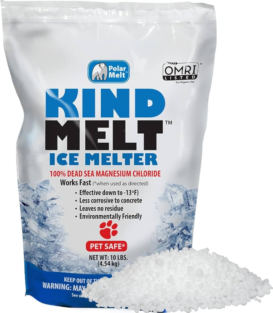 HARRIS Kind Melt Pet Friendly Ice and Snow Melter, Fast Acting 100% Pure Magnesium Chloride Formu... | Amazon (US)