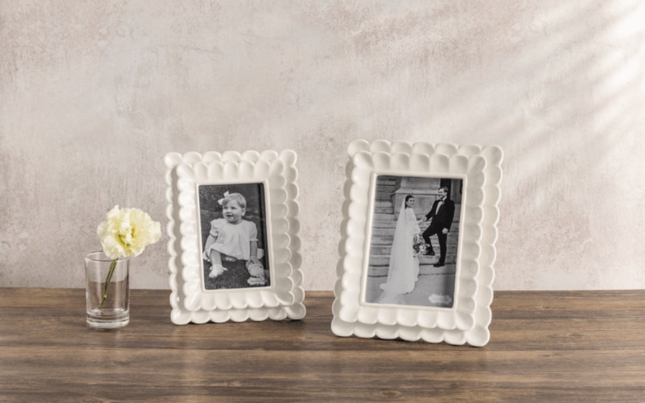 Scalloped white frames 

#LTKKids #LTKHome #LTKmomlife