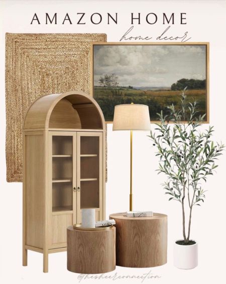 New Amazon home finds
Arches cabinet
Oak wood cabinet
Olive tree
Natural rug
Wall canvas 


#homedecor

#LTKsalealert #LTKSeasonal #LTKhome