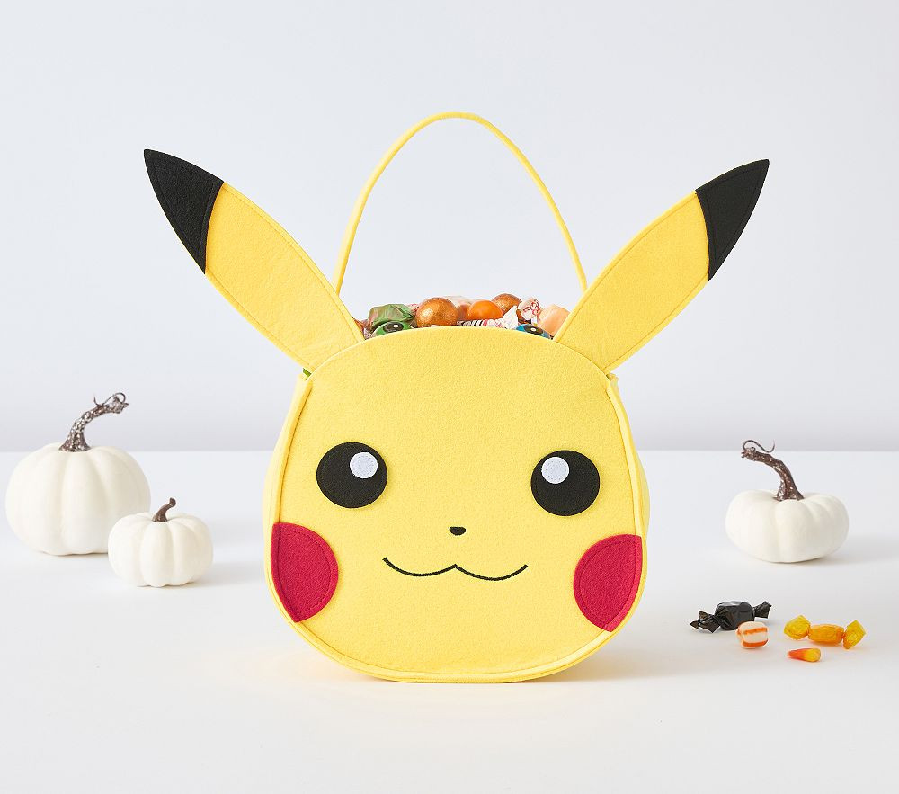 Pokémon Pikachu Felt Halloween Treat Bag | Pottery Barn Kids