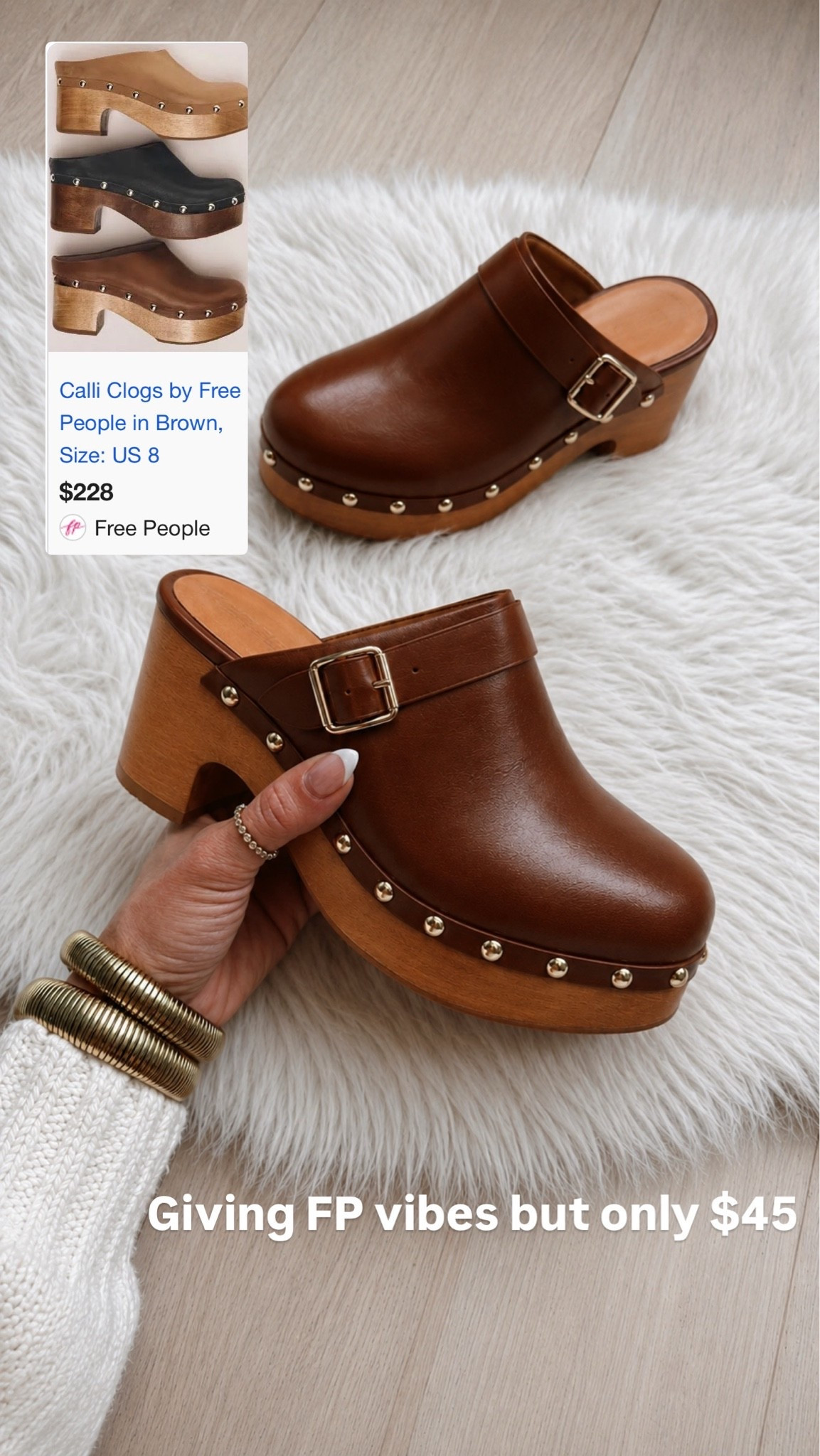 These clogs are giving FP for wayyy less

#LTKmomlife #LTKootd #LTKdayinmylife