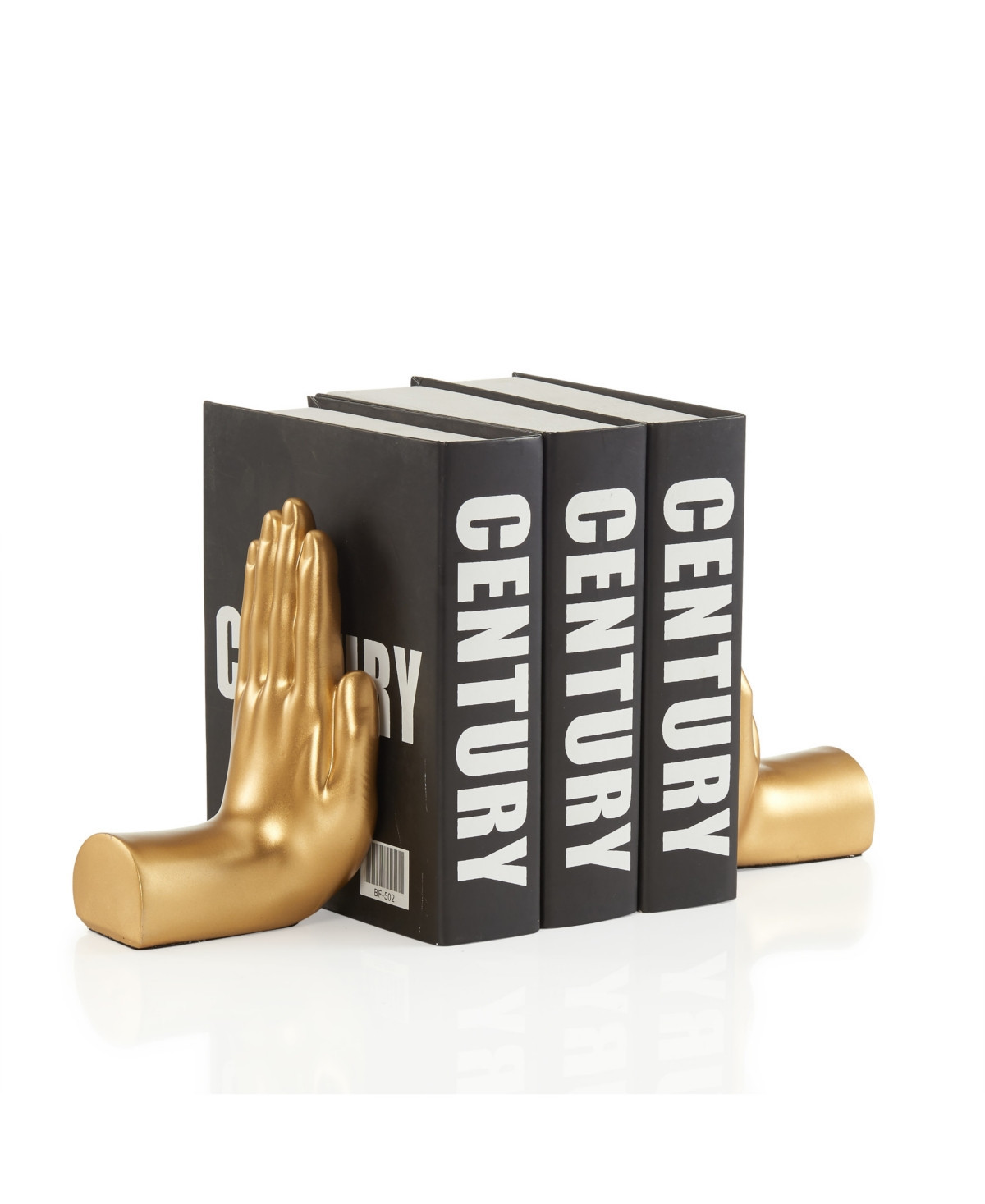 Danya B. Antique "Hands" Bookend Set of 2 - Gold | Macy's