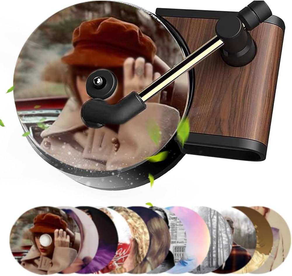 12-Pack Air Freshener,Record Player Car Vent Clip,YRH Air Freshener for Car,Restores Record Playe... | Amazon (US)