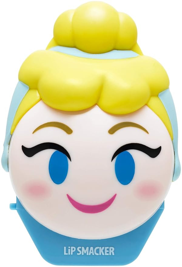Amazon.com: Lip Smacker Disney Cinderella Emoji Lip Balm Flavored, Bibbity Bobbity Berry, Clear, ... | Amazon (US)